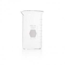 Vaso de Precipitado. Berzelius, Con Vertedero, Forma Alta, Graduado 300 Ml