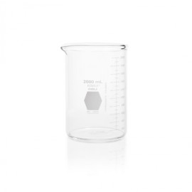 Vaso de Precipitado, Pared Reforzada (Heavy-Duty), Forma Baja, Graduado 2000 Ml