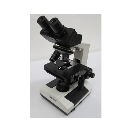 Microscopio binocular biológico LED