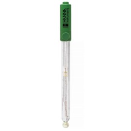 Electrodo de pH con sensor de temperatura integrado y conector