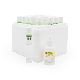 Viales de reactivo p/amoniaco, c/ódigo de barras, intervalo