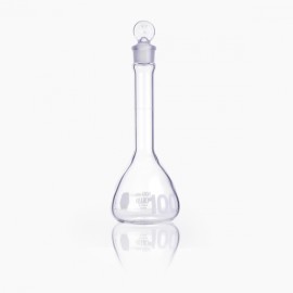 Matraz Volumétrico "A", Pared Reforzada, Boca Ancha, Tapón