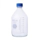 Frasco De 500 Ml Para Laboratorio Gl 45 C/ Tapa (Azul) Y Anillo