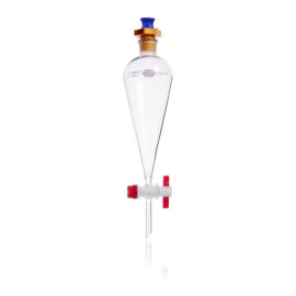Embudo Separación Squibb, Forma Pera, Tapón Plástico (Pe)