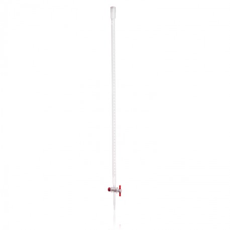 Bureta,"A" Graduada, Recta, Llave Ptfe, Serializada Y