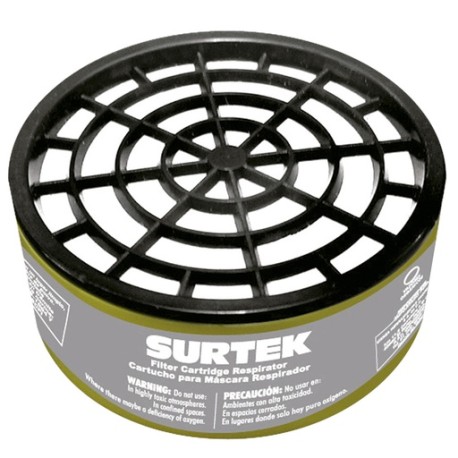 Cartucho para respirador con proteccion para gases acidos